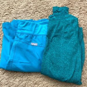 FIGS scrub pants & top